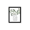 Picture of Leaves in Fun Vase II  _GroupedProduct_Rectangle_Portrait_Framed_Matted_