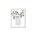 Picture of Leaves in Fun Vase II  _GroupedProduct_Rectangle_Portrait_Framed_Matted_