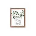 Picture of Leaves in Fun Vase II  _GroupedProduct_Rectangle_Portrait_Framed_Matted_