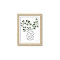 Picture of Leaves in Fun Vase II  _GroupedProduct_Rectangle_Portrait_Framed_Matted_