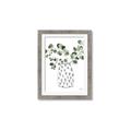 Picture of Leaves in Fun Vase II  _GroupedProduct_Rectangle_Portrait_Framed_Matted_