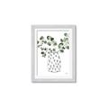 Picture of Leaves in Fun Vase II  _GroupedProduct_Rectangle_Portrait_Framed_Matted_