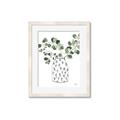 Picture of Leaves in Fun Vase II  _GroupedProduct_Rectangle_Portrait_Framed_Matted_