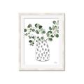 Picture of Leaves in Fun Vase II  _GroupedProduct_Rectangle_Portrait_Framed_Matted_