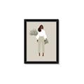 Picture of Palm Girl Fashion I _GroupedProduct_Rectangle_Portrait_Framed_Matted_