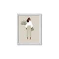 Picture of Palm Girl Fashion I _GroupedProduct_Rectangle_Portrait_Framed_Matted_