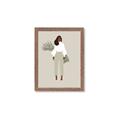 Picture of Palm Girl Fashion I _GroupedProduct_Rectangle_Portrait_Framed_Matted_