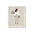 Picture of Palm Girl Fashion I _GroupedProduct_Rectangle_Portrait_Framed_Matted_