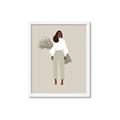 Picture of Palm Girl Fashion I _GroupedProduct_Rectangle_Portrait_Framed_Matted_
