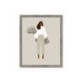 Picture of Palm Girl Fashion I _GroupedProduct_Rectangle_Portrait_Framed_Matted_