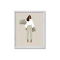 Picture of Palm Girl Fashion I _GroupedProduct_Rectangle_Portrait_Framed_Matted_