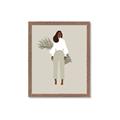 Picture of Palm Girl Fashion I _GroupedProduct_Rectangle_Portrait_Framed_Matted_