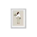Picture of Palm Girl Fashion I _GroupedProduct_Rectangle_Portrait_Framed_Matted_