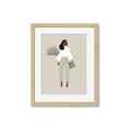 Picture of Palm Girl Fashion I _GroupedProduct_Rectangle_Portrait_Framed_Matted_