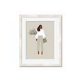 Picture of Palm Girl Fashion I _GroupedProduct_Rectangle_Portrait_Framed_Matted_