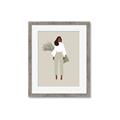 Picture of Palm Girl Fashion I _GroupedProduct_Rectangle_Portrait_Framed_Matted_