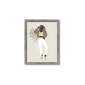 Picture of Palm Girl Fashion II  _GroupedProduct_Rectangle_Portrait_Framed_Matted_
