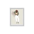 Picture of Palm Girl Fashion II  _GroupedProduct_Rectangle_Portrait_Framed_Matted_