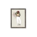 Picture of Palm Girl Fashion II  _GroupedProduct_Rectangle_Portrait_Framed_Matted_