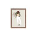 Picture of Palm Girl Fashion II  _GroupedProduct_Rectangle_Portrait_Framed_Matted_