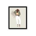 Picture of Palm Girl Fashion II  _GroupedProduct_Rectangle_Portrait_Framed_Matted_