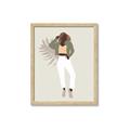 Picture of Palm Girl Fashion II  _GroupedProduct_Rectangle_Portrait_Framed_Matted_