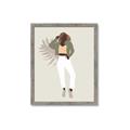 Picture of Palm Girl Fashion II  _GroupedProduct_Rectangle_Portrait_Framed_Matted_