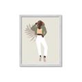 Picture of Palm Girl Fashion II  _GroupedProduct_Rectangle_Portrait_Framed_Matted_