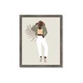 Picture of Palm Girl Fashion II  _GroupedProduct_Rectangle_Portrait_Framed_Matted_