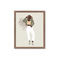 Picture of Palm Girl Fashion II  _GroupedProduct_Rectangle_Portrait_Framed_Matted_