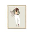 Picture of Palm Girl Fashion II  _GroupedProduct_Rectangle_Portrait_Framed_Matted_