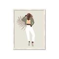 Picture of Palm Girl Fashion II  _GroupedProduct_Rectangle_Portrait_Framed_Matted_