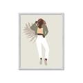 Picture of Palm Girl Fashion II  _GroupedProduct_Rectangle_Portrait_Framed_Matted_