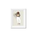 Picture of Palm Girl Fashion II  _GroupedProduct_Rectangle_Portrait_Framed_Matted_