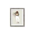 Picture of Palm Girl Fashion II  _GroupedProduct_Rectangle_Portrait_Framed_Matted_