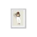 Picture of Palm Girl Fashion II  _GroupedProduct_Rectangle_Portrait_Framed_Matted_