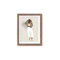 Picture of Palm Girl Fashion II  _GroupedProduct_Rectangle_Portrait_Framed_Matted_