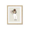 Picture of Palm Girl Fashion II  _GroupedProduct_Rectangle_Portrait_Framed_Matted_