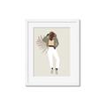 Picture of Palm Girl Fashion II  _GroupedProduct_Rectangle_Portrait_Framed_Matted_