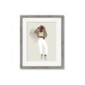 Picture of Palm Girl Fashion II  _GroupedProduct_Rectangle_Portrait_Framed_Matted_