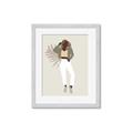 Picture of Palm Girl Fashion II  _GroupedProduct_Rectangle_Portrait_Framed_Matted_