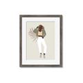Picture of Palm Girl Fashion II  _GroupedProduct_Rectangle_Portrait_Framed_Matted_