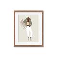 Picture of Palm Girl Fashion II  _GroupedProduct_Rectangle_Portrait_Framed_Matted_