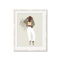 Picture of Palm Girl Fashion II  _GroupedProduct_Rectangle_Portrait_Framed_Matted_