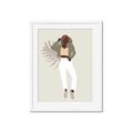 Picture of Palm Girl Fashion II  _GroupedProduct_Rectangle_Portrait_Framed_Matted_