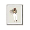 Picture of Palm Girl Fashion II  _GroupedProduct_Rectangle_Portrait_Framed_Matted_