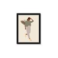 Picture of Palm Girl Fashion III _GroupedProduct_Rectangle_Portrait_Framed_Matted_