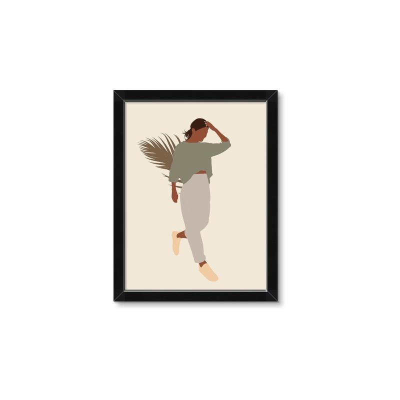 Picture of Palm Girl Fashion III _GroupedProduct_Rectangle_Portrait_Framed_Matted_