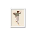 Picture of Palm Girl Fashion III _GroupedProduct_Rectangle_Portrait_Framed_Matted_