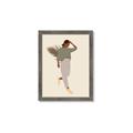 Picture of Palm Girl Fashion III _GroupedProduct_Rectangle_Portrait_Framed_Matted_